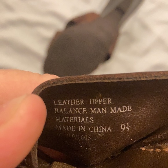 2/$15 Marona Brown Strap Open Toe - Picture 8 of 8